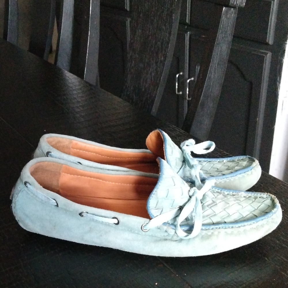 BOTTEGA VENETA SUEDE MOCCASIN